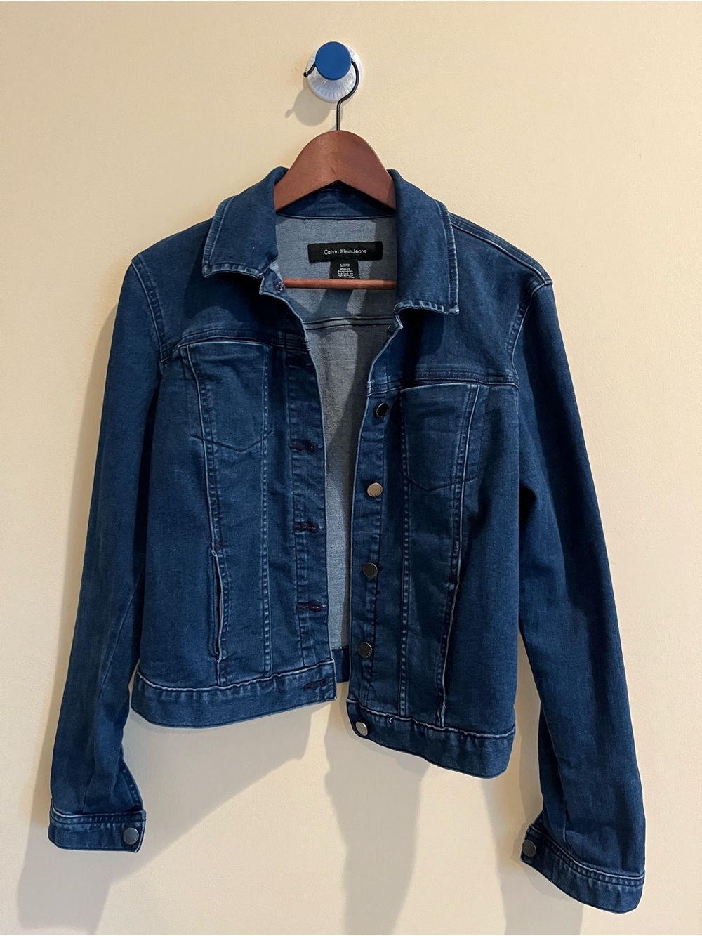 Calvin Klein Jeans Dark Blue Denim Jacket